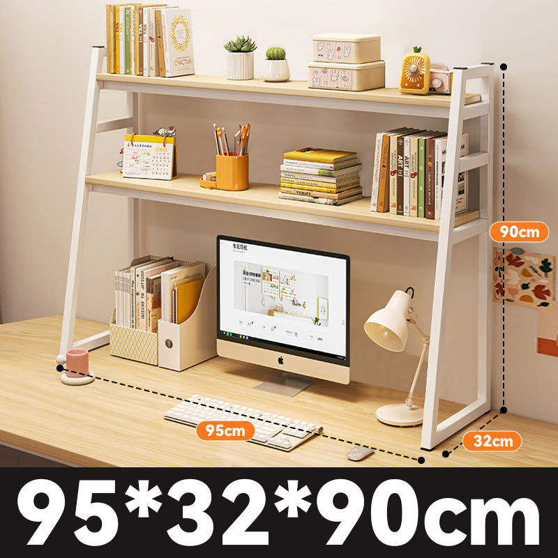 MOK 95*32*90cm Multi Layer Square Shelves Trapezoidal Shelves Open Storage Space High Load-Bearing Capacity