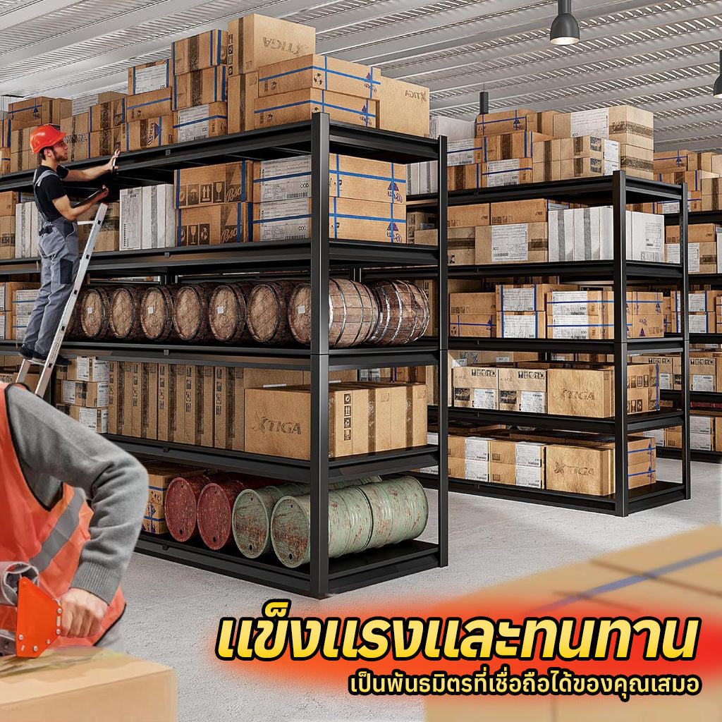 【Deliver Within 24 Hours】MOK 180*60*180cm Can Carry 960KG Shelves Racks 5 Layer Display Rack Shelf Organizer Stante Rack
