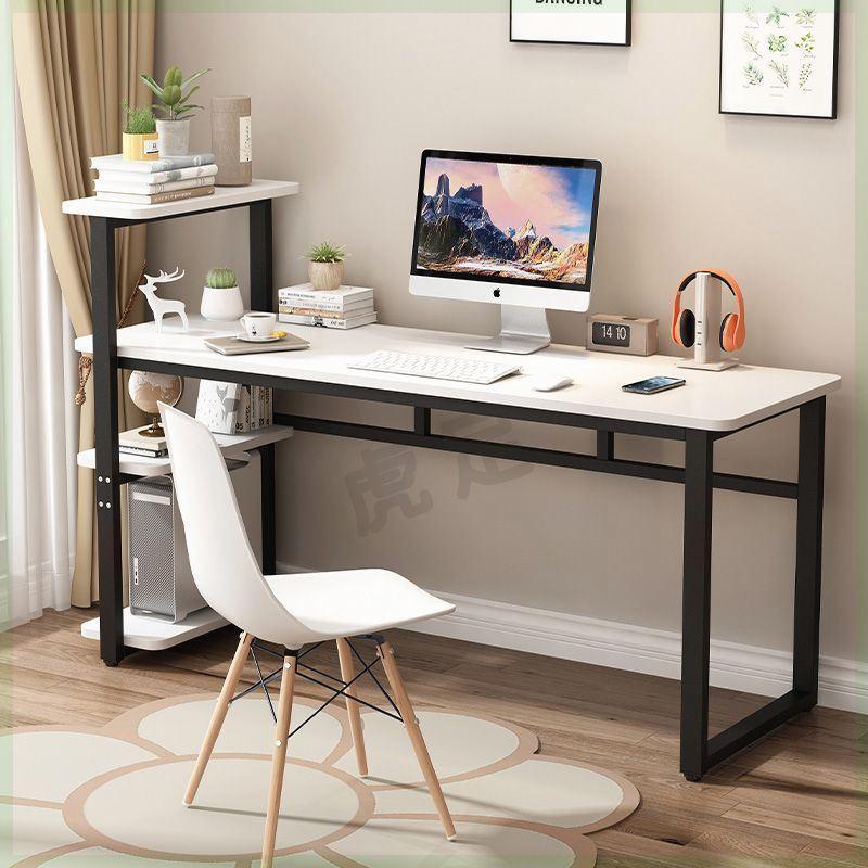 【Multi Layer/Stable】MOK 90*55*115cm Office/Computer Desk Widen Desktop Bold Table Legs Easy Installation